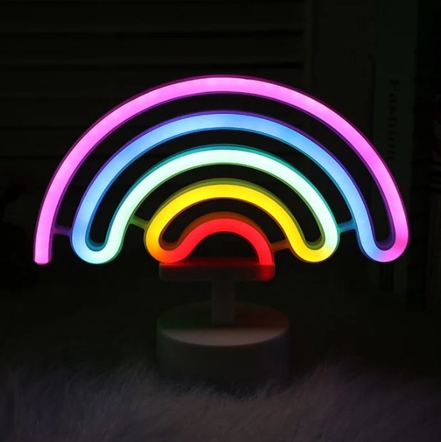 Lampe Néon Arc en Ciel